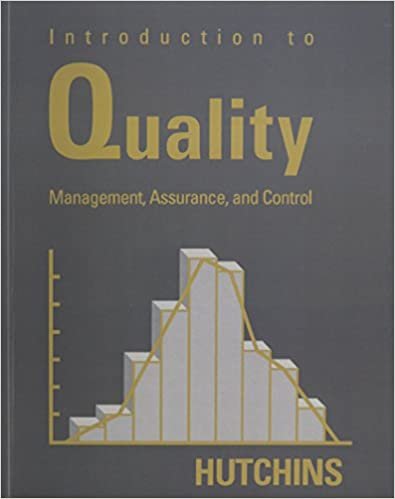 Introduction to Quality: Control, Assurance, and Management: Management, Assurance and Control