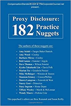 Proxy Disclosure: 182 Practice Nuggets