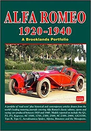 Alfa Romeo 1920-1940 A Brooklands Portfolio indir