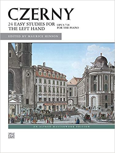 Czerny -- 24 Studies for the Left Hand, Op. 718: Left Hand Alone (Alfred Masterwork Editions) indir
