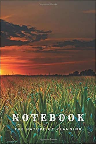 Notebook: Nature: Corn Field - A5, Journal, Pads, Diary, Notepad, Sketchbook (Blank) indir