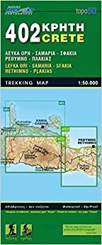 Lefka Ori - Samaria - Sfakia - Rethimno - Plakias 1 : 50 000: Trekking Map