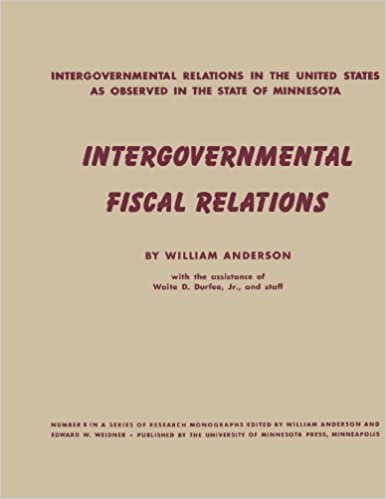 Intergovernmental Fiscal Relations (Intergovernmental Relations Series)