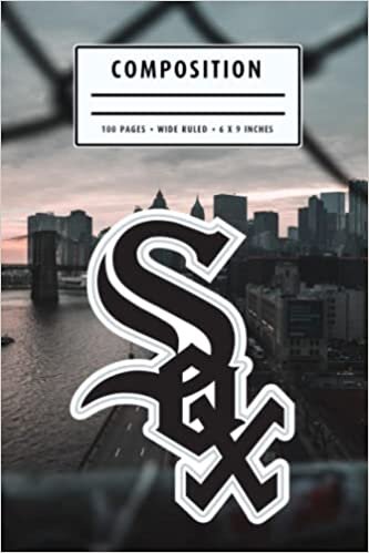 New Year Weekly Timesheet Record Composition : Chicago White Sox Notebook | Christmas, Thankgiving Gift Ideas | Baseball Notebook #27