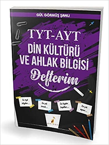 Pelikan TYT-AYT Din Kültürü ve Ahlak Bilgisi Defterim