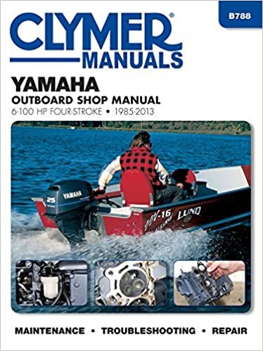 Yamaha 6-10hp Clymer Four Stroke Outboard Engine Repair Manual (Clymer Marine) indir
