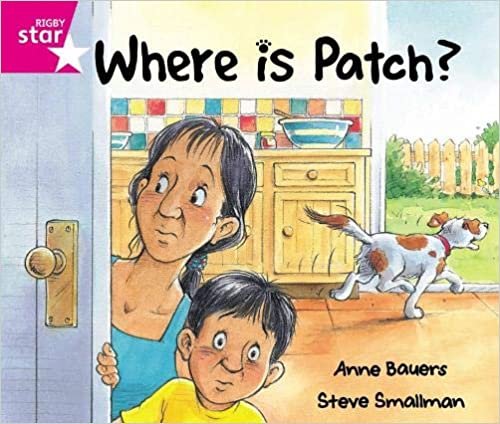 Rigby Star Guided Reception: Pink Level: Where's Patch? Pupil Book (single) indir