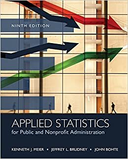 Applied Statistics for Public and Nonprofit Administration