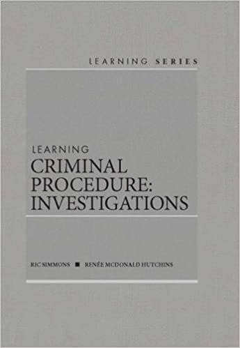 Learning Criminal Procedure: Investigative (Learning Series)