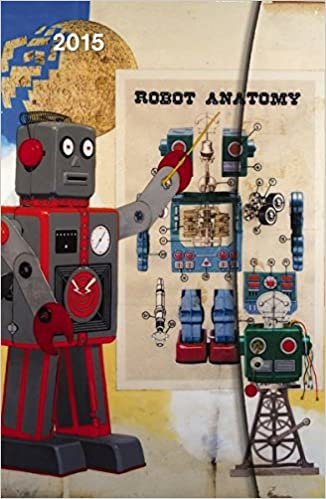 2015 Robot Art Magneto Diary Sml 10 x 15cm