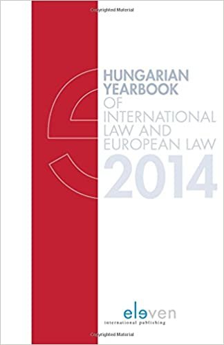 Hungarian Yearbook of International Law and European Law 2014