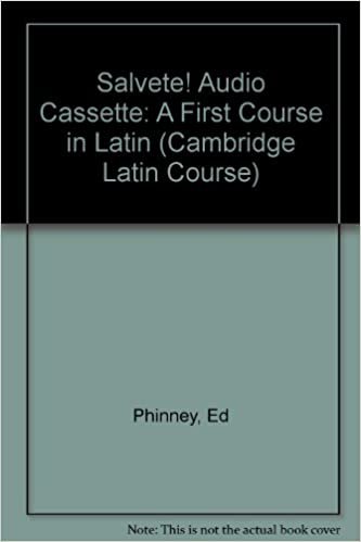 Salvete! Audio Cassette: A First Course in Latin (Cambridge Latin Course)