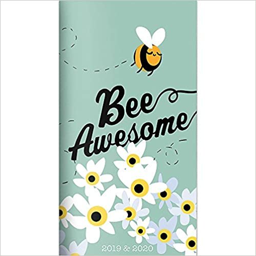Bee Awesome 2-Year 2019-2020 Pocket Planner