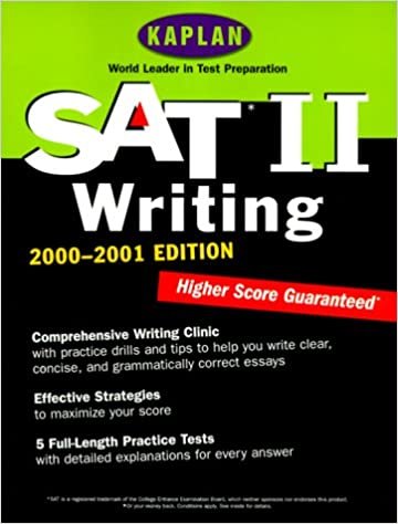 Sat Writing 2000 2001 (Sat II. Writing)