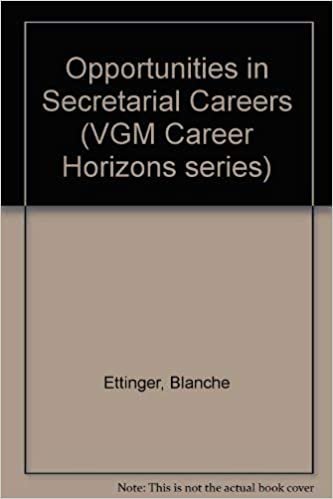 Opportunities in Secretarial Careers