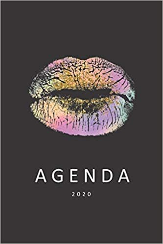 agenda 2020: linda agenda 2020, desde 1 de enero al 31 de diciembre para estar organizada es un regalo ideal para hacer.tamaño 6 in x 9 in( en español)