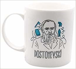 Kupa (Porselen) - Portreler Serisi - Dostoyevski