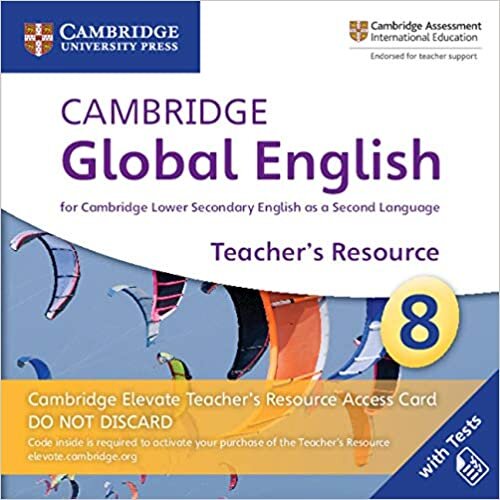 Cambridge Global English Stage 8 Cambridge Elevate Teacher's Resource Access Card: for Cambridge Lower Secondary English as a Second Language