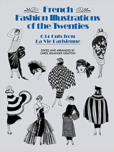 French Fashion Illustrations of the Twenties (Dover Pictorial Archive) (Dover Fashion and Costumes)