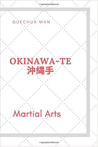 OKINAWA-TE 沖縄手: Notebook, Journal, ( 6x9 line 110pages bleed ) (MARTIAL ARTS, Band 3)