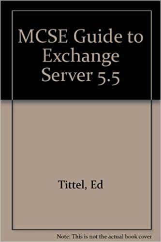 MCSE Guide to Exchange Server 5.5