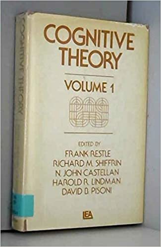 Cognitive Theory: v.1: Vol 1