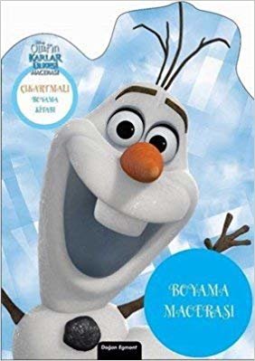 Disney Olaf'ın Karlar Ülkesi Macerası - Boyama Macerası: Çıkartmalı Boyama Kitabı