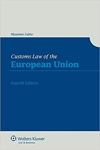 Customs Law of the European Union indir