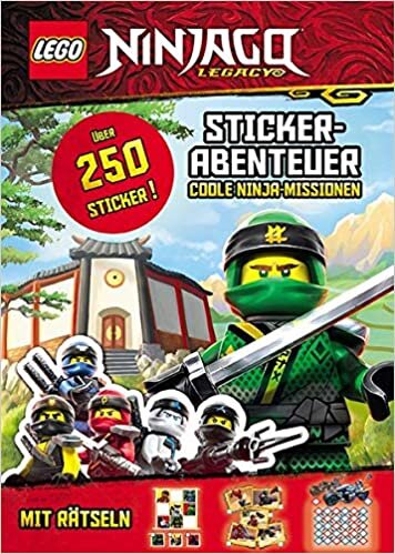 LEGO® NINJAGO® – Stickerabenteuer. Coole Ninja-Missionen