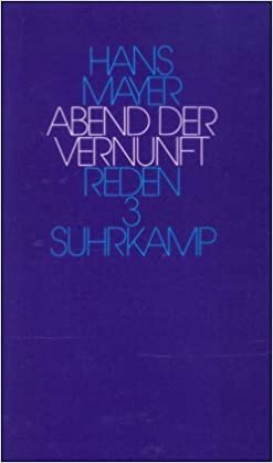 Abend der Vernunft: Reden und Vorträge 1985–1990 indir