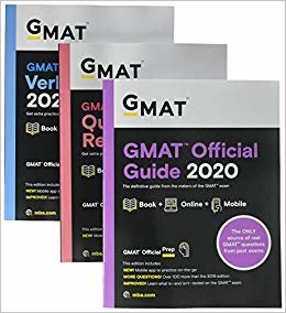 GMAT Official Guide 2020 Bundle 3 Books + Online Question Bank