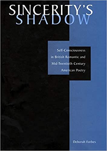 Sincerity's Shadow: Self-Consciousness in British Romantic and Mid-Twentieth-Century American Poetry
