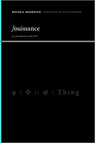 Jouissance: A Lacanian Concept (Suny Series, Insinuations: Philosophy, Psychoanalysis, Liter)