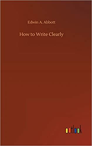 How to Write Clearly