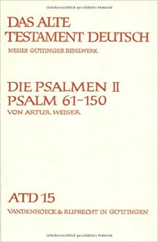 Die Psalmen II: Psalm 61-150 (Das Alte Testament Deutsch. Atd. Kartonierte Ausgabe)