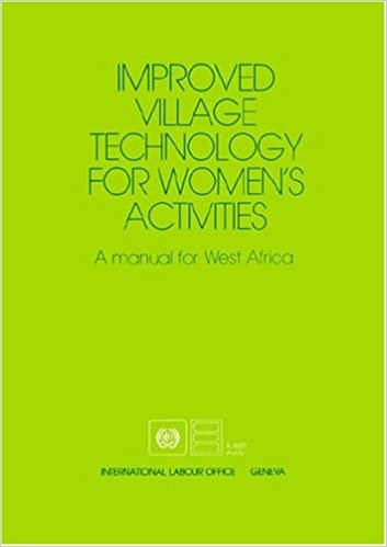 Improved village technology for women's activities. A manual for West Africa (Wep Study)