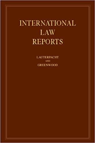International Law Reports 160 Volume Hardback Set: International Law Reports: Volume 85