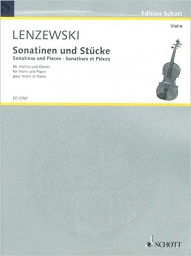 Sonatinen und Stücke: Band 1. Violine und Klavier. (Edition Schott) indir
