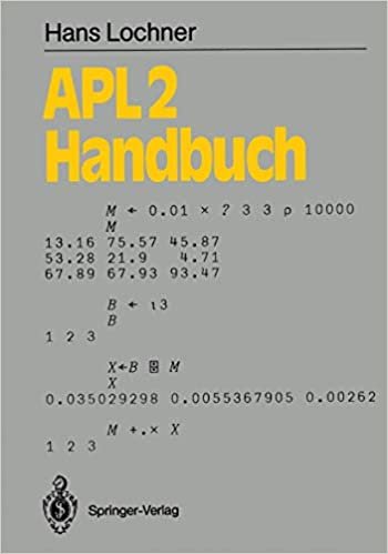 APL2-Handbuch (Informationstechnik und Datenverarbeitung)