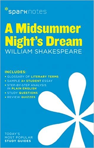 Midsummer Night's Dream by William Shakespeare, A (Sparknotes Literature Guide) indir