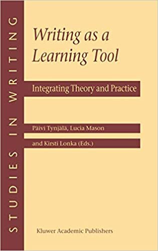 Writing as a Learning Tool: Integrating Theory and Practice (Studies in Writing) indir