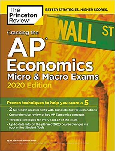 Cracking the AP Economics Macro & Micro Exams, 2020 Edition (College Test Preparation)