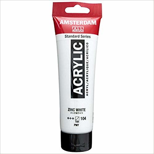 Amsterdam Akrilik Boya 120 ml 104 Zinc White