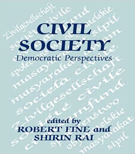 Civil Society: Democratic Perspectives: Democratic Pressures indir