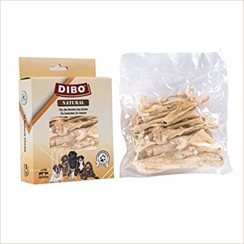 Dibo Kurutulmuş Dana Kuzu Kelle Derisi Beyaz 100Gr. indir