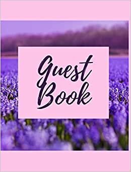 Guest Book - Lavender Field