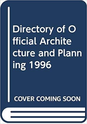 Directory of Official Architecture and Planning 1996
