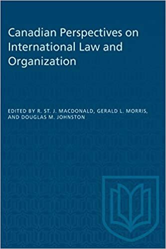 Canadian Perspectives on International Law and Organization (Heritage)
