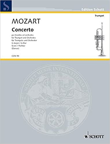 Concerto per Tromba ed Orchestra: für Trompete und Orchester, G-Dur, Partitur