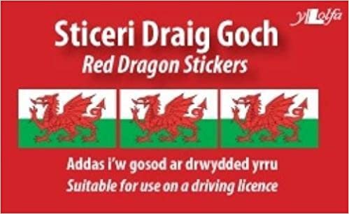 Sticeri Ddraig Goch / Red Dragon Stickers indir